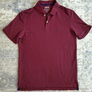 IZOD Men's Burgundy Polo Shirt